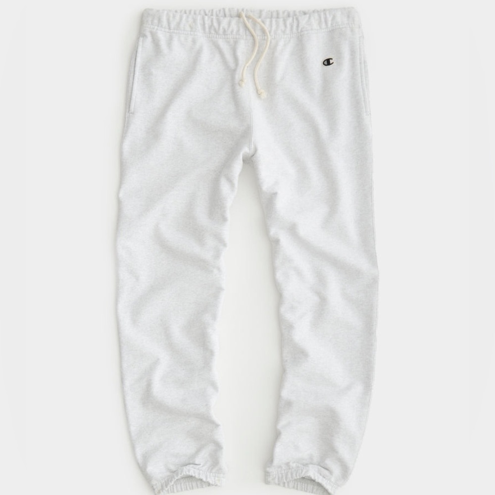 Todd Snyder/Champion, relaxed sweatpants in silver mix!
